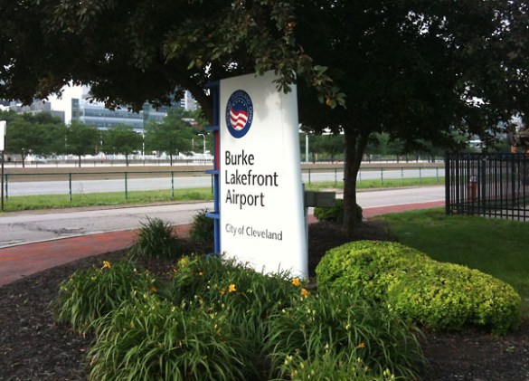 A good chunk of our run went by a small airport