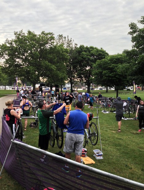 A nice, spacious transition area