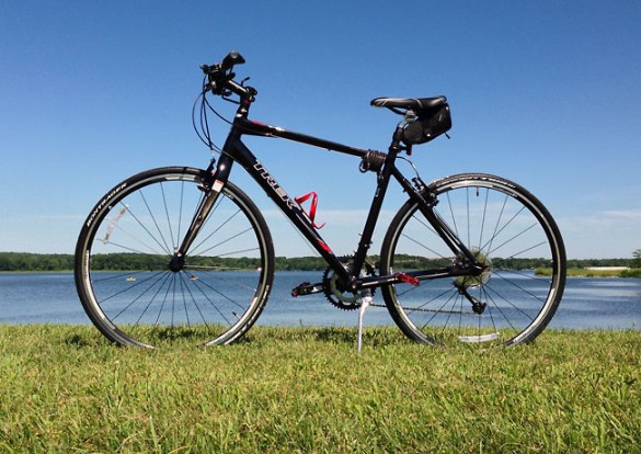 My new bike at Stony