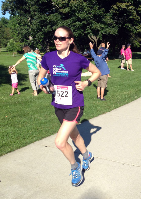 Matt got a picture as I finished