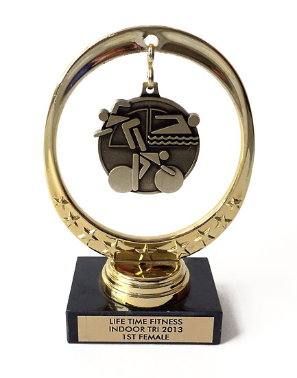A nice award for my first triathlon
