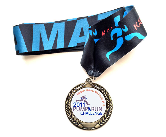 Pump & Run Challenge medal
