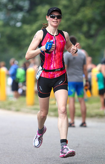 Race for the Border Triathlon on Belle Isle in July.