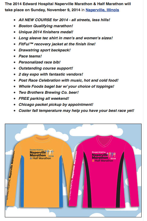 Naperville Half Marathon