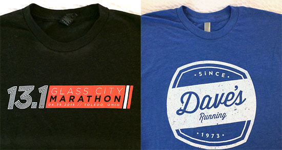 Shirts we bought at the expo.