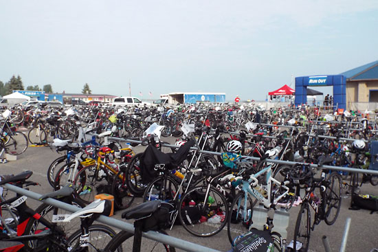 The transition area.