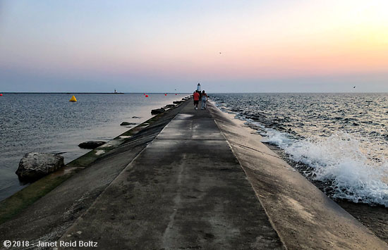20180819 ludington sunset1