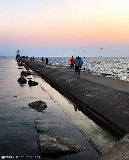 20180819 ludington sunset2