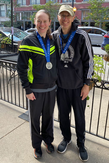 2019-10-13 - chicago marathon janet tom