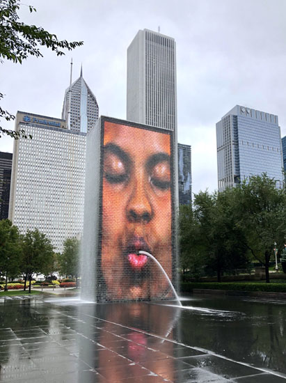 2019-10-13 - chicago marathon millennium park